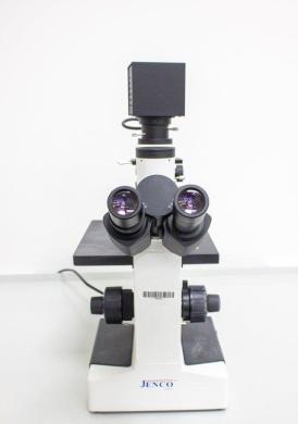 Jenco Inverted Compound Microscope with Objectives and Eyepieces, 120V 60Hz-cover