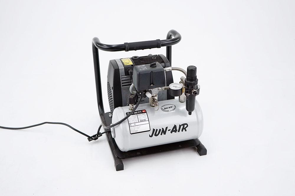 Jun-Air OF301-4B Oil-Free Laboratory Compressor with Integrated Tank, Quiet Running