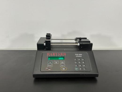 Harvard PHD 2000 Infusion Syringe Pump-cover