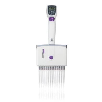 BrandTech Scientific Transferpette-8 Electronic Multichannel Pipette, 50 to 1250ul-cover