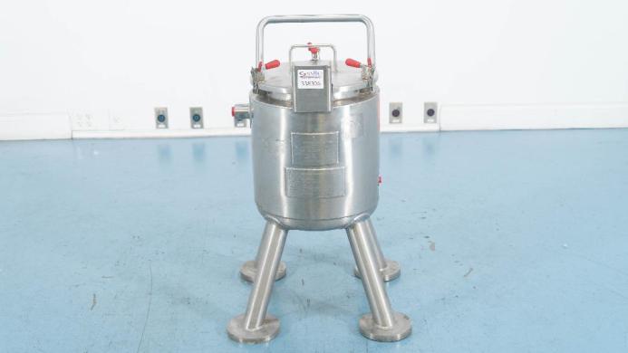 Allegheny Bradford 25 Liter Stainless Steel Bioprocessing Vessel-cover