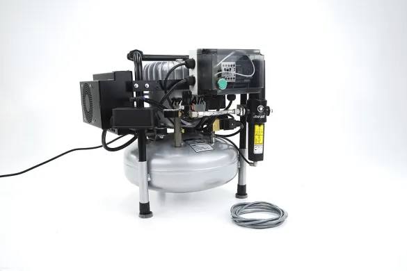 Jun-Air 6-15 Low-Noise Laboratory Air Compressor, 32 L/min, 34h
