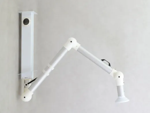 Alsident System Laboratory Extraction Arm for Airborne Contaminant Control