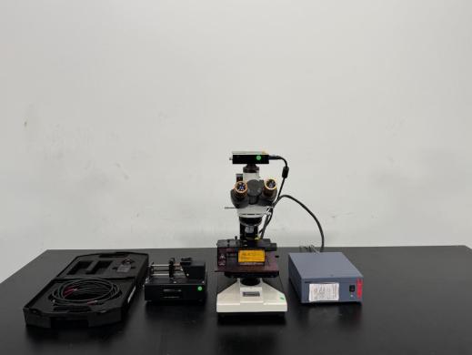 Brunel NanoSight NS14C NTA System with Inverted Microscope, Camera, Harvard Syringe Pump, and Controller-cover