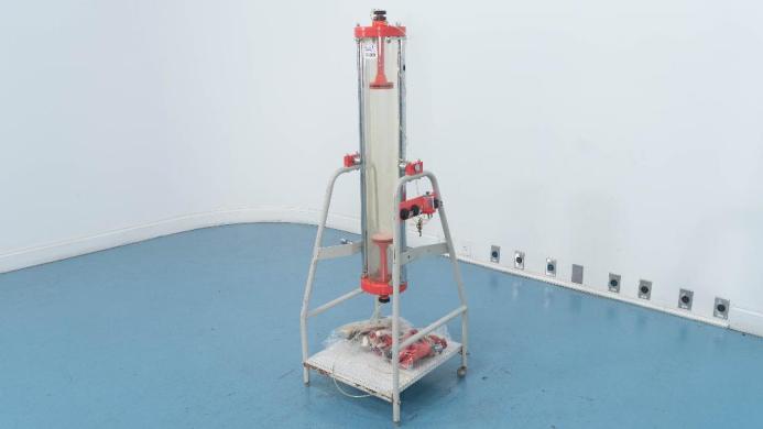 Pharmacia Biotech Plastic Chromatography Column with Stand for Bioprocessing Applications-cover