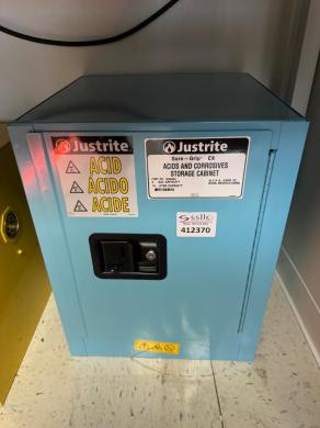 Justrite Sure-Grip EX Model 890402 4 Gallon Acid and Corrosive Storage Cabinet-cover