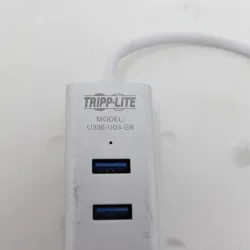 Tripp Lite U336-U03-GB USB 3.0 to Gigabit Ethernet NIC Network Adapter with 3 USB Ports, 3 of 5