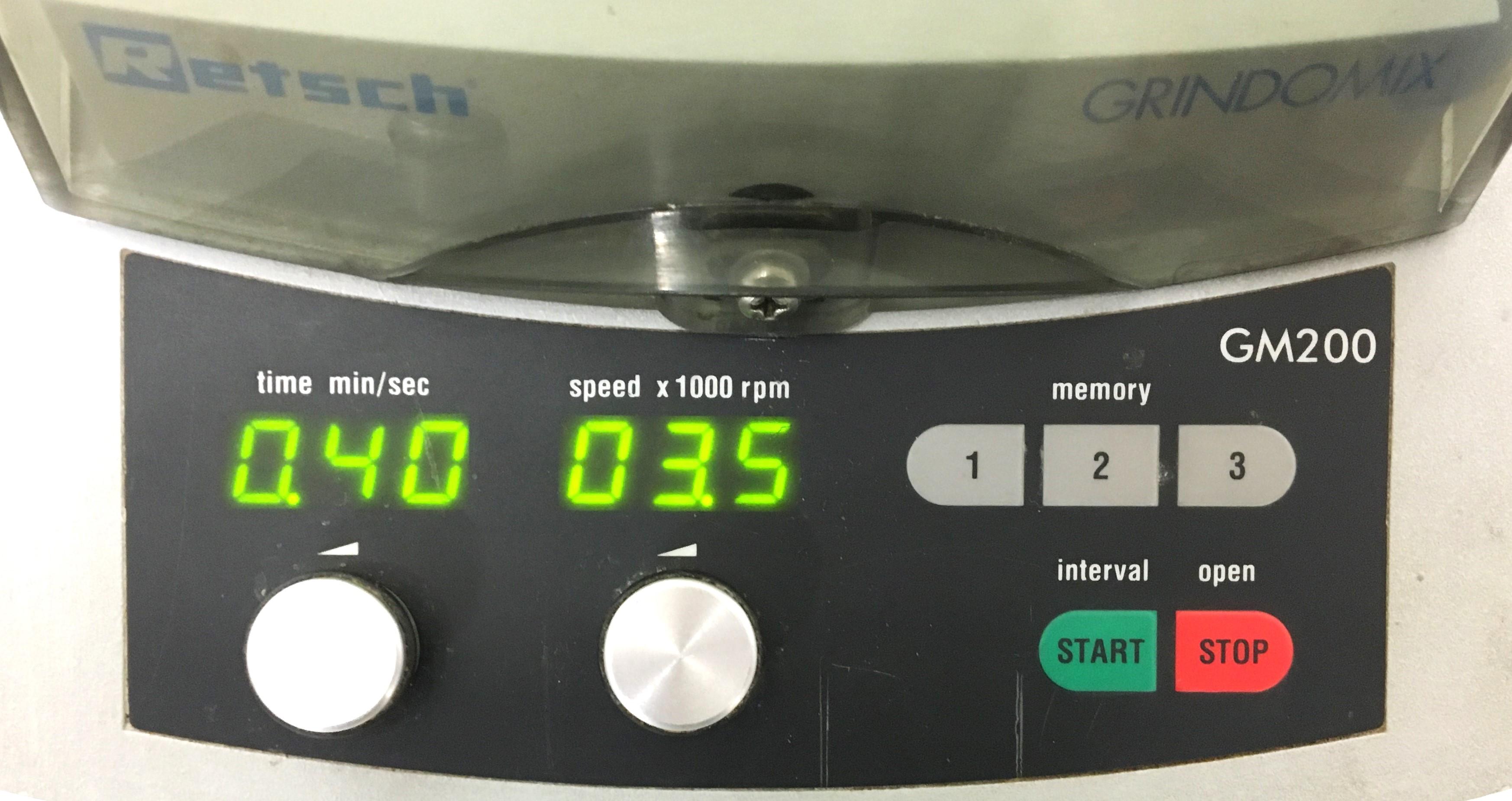Retsch Grindomix GM 200 Knife Mill for Food and Feed Sample Grinding