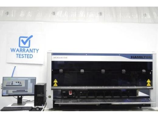 Hamilton MICROLAB STAR Liquid Handler w/ Span-8, CO-RE Gripper, Autoloader-cover