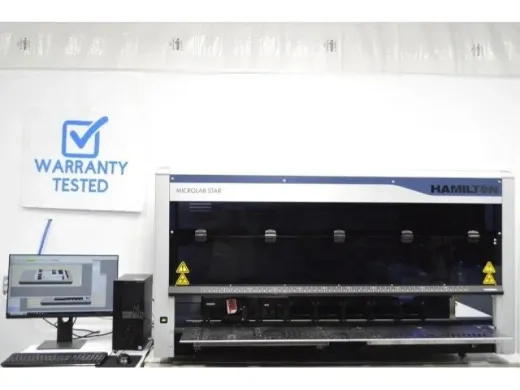Hamilton MICROLAB STAR Automated Liquid Handling Workstation with Span-8 Arm, CO-RE Gripper, and Autoloader Barcode System