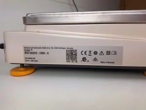 Sartorius Cubis MCE10202S-2S00-0 Analytical Balance with Tare Printer and Modular Weighing System, 6 of 7