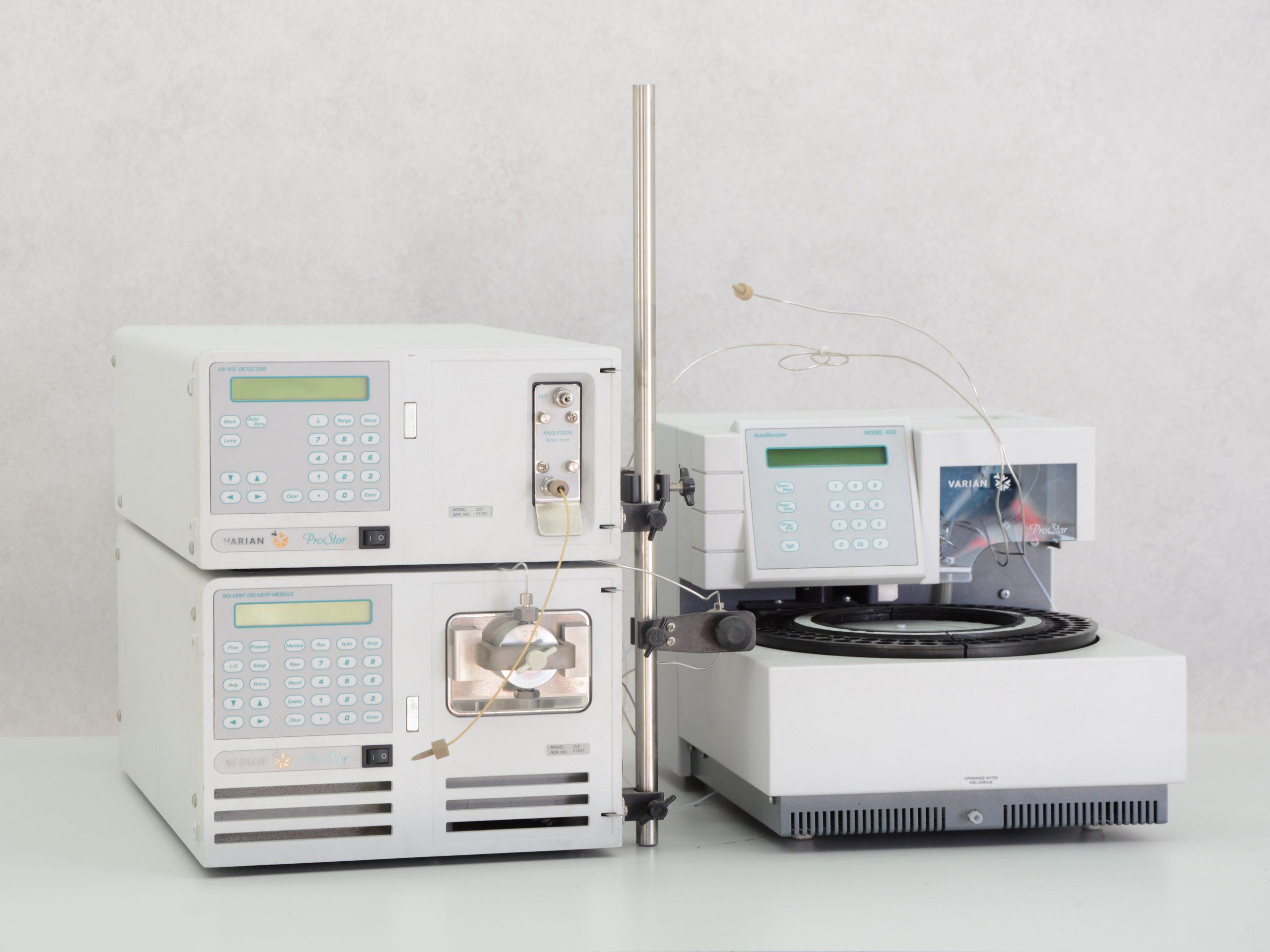 Varian 210 – 320 – 400 HPLC System with ProStar 400 Autosampler