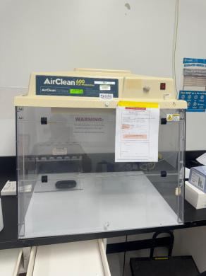 AirClean Systems AC632DB PCR Workstation with HEPA Filtered Airflow-cover