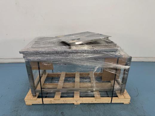 New England Lab Adjustable Height 56" Stainless Steel Laboratory Workbench-cover