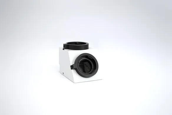 Leica 11505162 Tube Adapter Splitter with Two Documentation Video Camera Ports