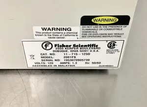 Fisher Scientific Isotemp 125D Dry Heat Block with Microprocessor Control and Aluminum Blocks, 10 of 10