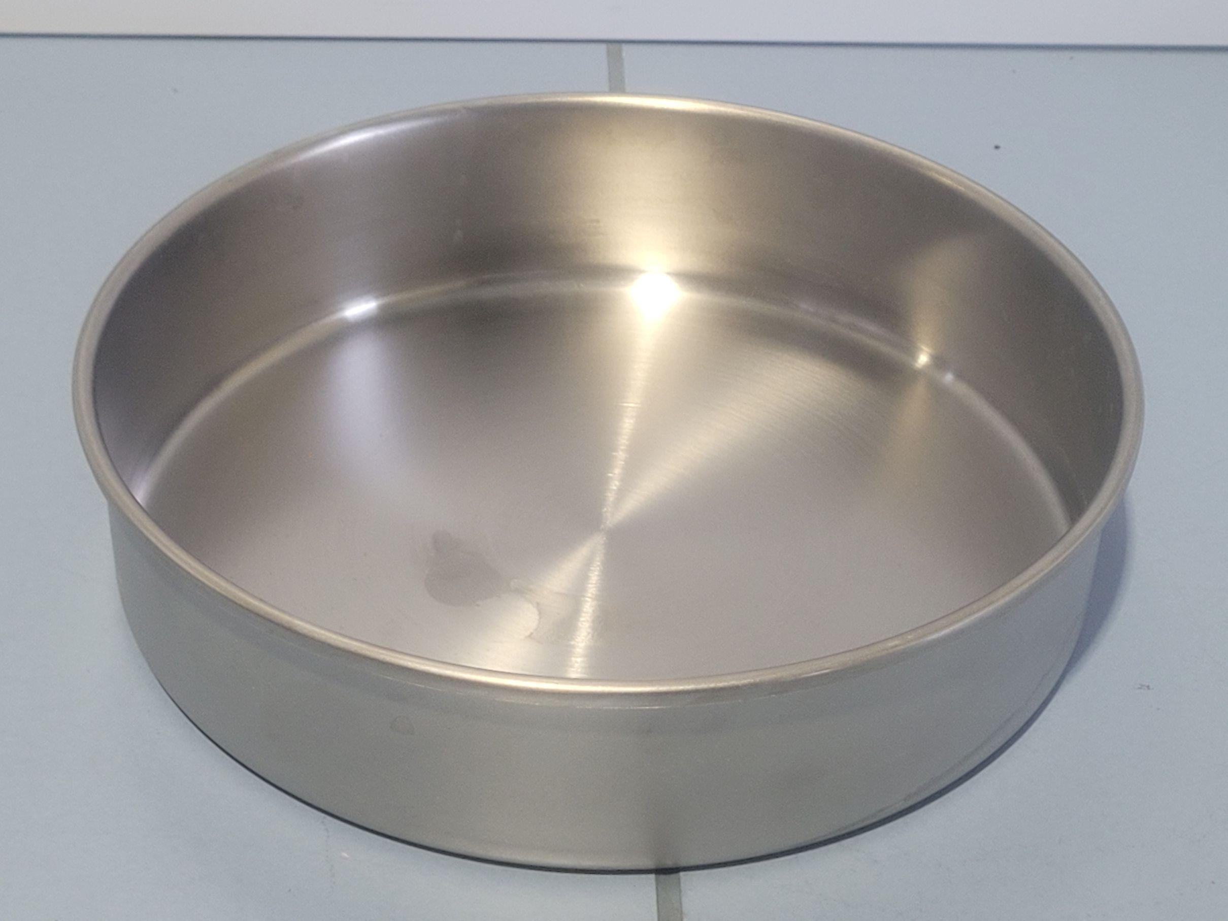 RETSCH Collection Bottom for 200 mm Diameter Sieve, 50 mm Height