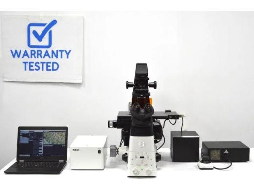 Nikon Eclipse Ti2-E PFS Motorized Inverted LED Fluorescence and DIC Microscope with Perfect Focus System-cover