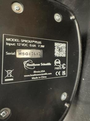 Heathrow Scientific Sprout Plus Microcentrifuge 12 VDC Low-Power Benchtop Unit-cover