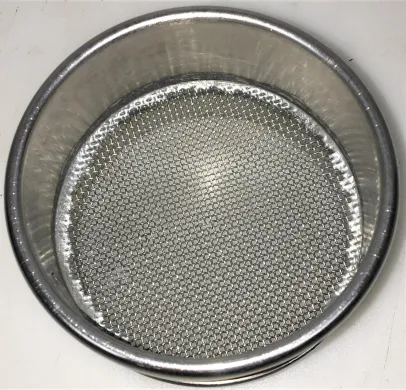 Gilson #18 Stainless Steel 3" ASTM E-11 Test Sieve, 1000 μm Aperture