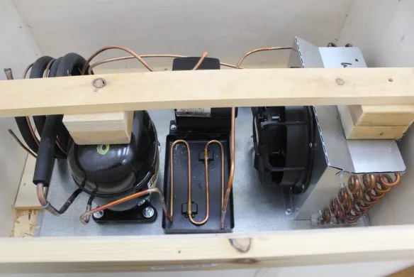 Beverage Air 49B34S475D-01 Refrigeration System Assembly with Tecumseh Compressor and R-134A Refrigerant