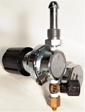 Liquid Air 2023351-580 Stainless-Steel Inert Gas Regulator (CGA 580)