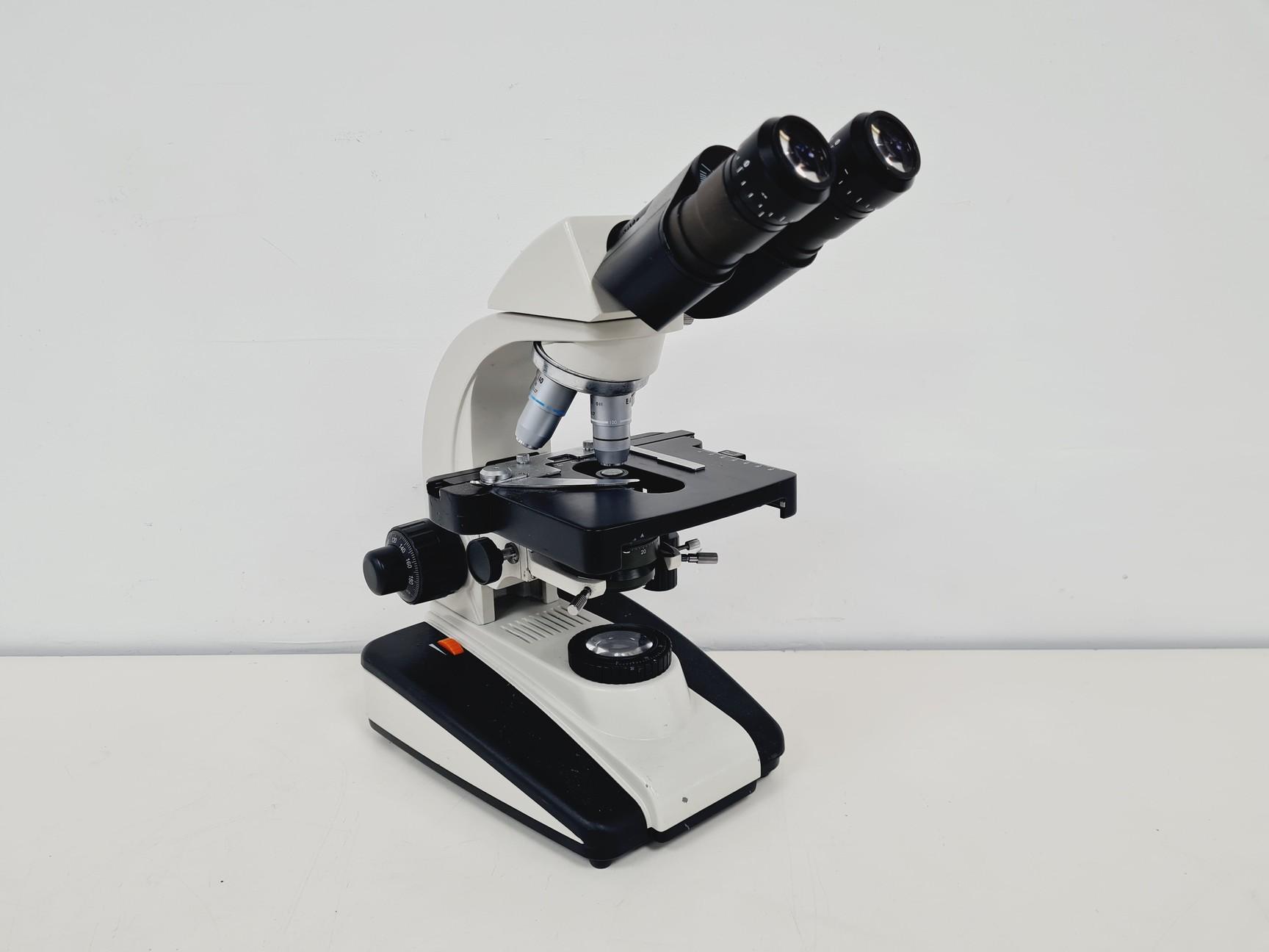Prior PL012 Binocular Microscope with 4 Objectives