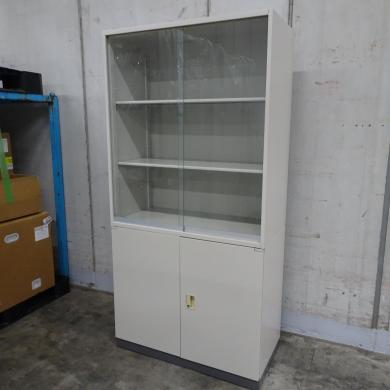 Kokuyo Steel Storage Cabinet Model BWN-G59F1, 900x450x1800 mm-cover