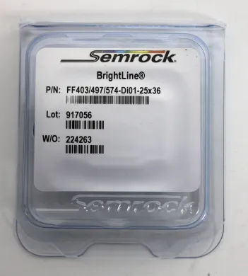 SEMROCK FF403/497/574-Di01-25x36 Multi-Edge Dichroic Beamsplitter for Epi-Fluorescence Microscopy