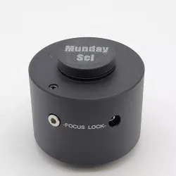 C-Mount Microscope Camera Adapter Dust Cap for Olympus, Nikon, Zeiss, Leica, 2 of 3