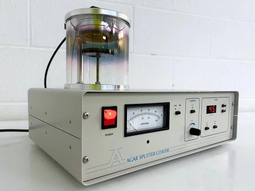 Agar Manual Sputter Coater for SEM Sample Preparation-cover
