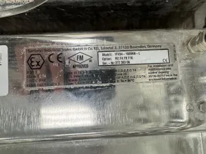 Sartorius IFXS4-1500NN-L Industrial Floor Scale with Integrated Ramp and Digital Terminal, 3 of 3