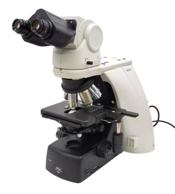Nikon Ni-U Microscope with Plan Apo Objectives and Tilting Telescoping Ergo Head-cover