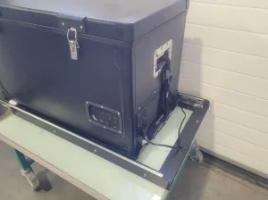 Electric Compressor Cooler/Freezer: Indel B Steel TB74, 7 of 12