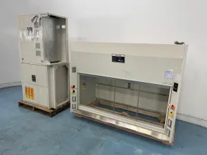 Kewaunee Scientific 6-Foot Chemical Fume Hood Model H07-J605900-01 with Blower Assembly, 2 of 4
