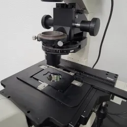 Nikon Eclipse Ti-S Inverted Microscope with X-Cite Fluorescence and Phase Contrast, 6 of 7