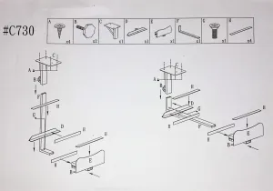 Knape & Vogt C730 Economy Adjustable CPU Holder, 4 of 5