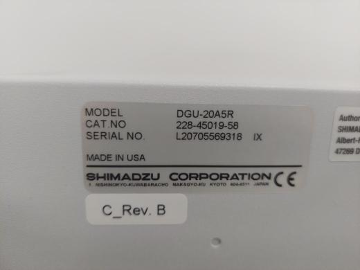 Shimadzu DGU-20A5R HPLC Degasser Module for Mobile Phase Gas Removal-cover