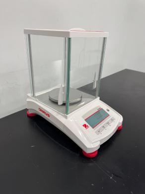 Ohaus Pioneer PX163/E Analytical Balance with Draft Shield for Precision Weighing-cover