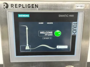 Repligen Simatic ATF System Controller Model C24U with Siemens HMI Touchscreen, 3 of 4