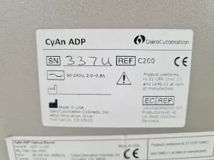 DakoCytomation CyAn ADP Flow Cytometer System, 34 of 41