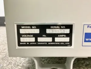 Yamato DX400 Gravity Convection Laboratory Drying Oven with PID Temperature Control, 13 of 13