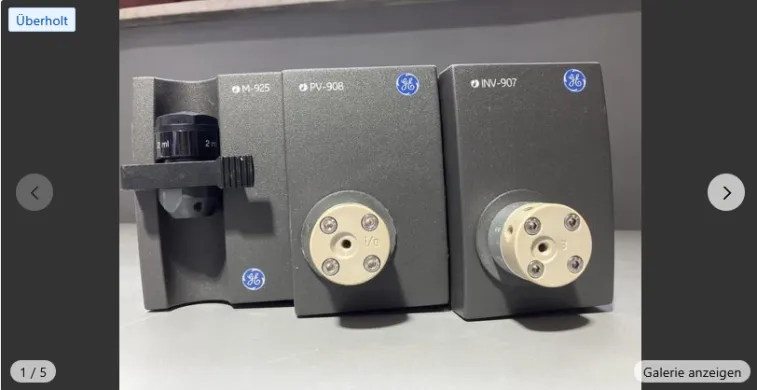 ÄKTA PV-908 & INV-907 Motorized Rotary Valves and M-925 Dynamic Mixer for Chromatography Systems