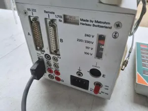 Metrohm 719S Titrino System, 10 of 11