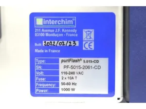 Advion Interchim PuriFlash 5.015 XL Preparative Flash Purification System with Integrated UV Detection and Automated Fraction Collection, 37 of 39