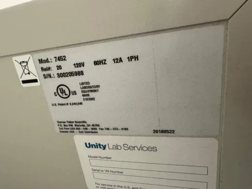 Thermo Cryomed 7452 Controlled Rate Freezer for Precision Cryopreservation