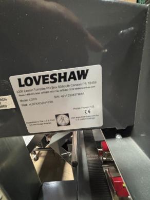 Little David LD7/3 Semi-Automatic Uniform Case Sealer with Conveyor System-cover