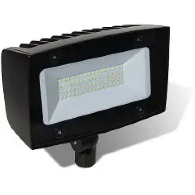 Stonco FL40-NW-G1-K-FL-8-BZ LED Floodlight with Versatile Mounting and Energy-Efficient Philips LED Technology-cover