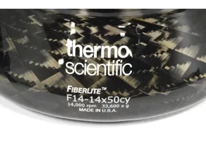 Thermo Scientific Fiberlite F14-14x50cy Fixed-Angle Rotor for LYNX 4000/6000 Superspeed Centrifuges, 6 of 6