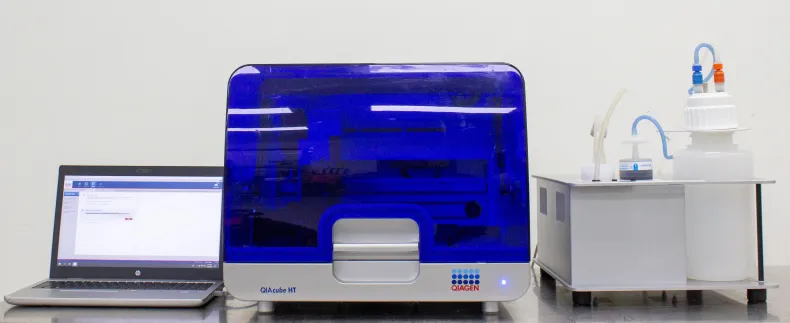 Qiagen QIAcube HT High Throughput DNA Purification System with Computer